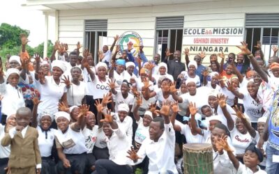 Ouverture de l’école de mission à Niangara, une révolution de la mission autochtone au cœur de l’Afrique.